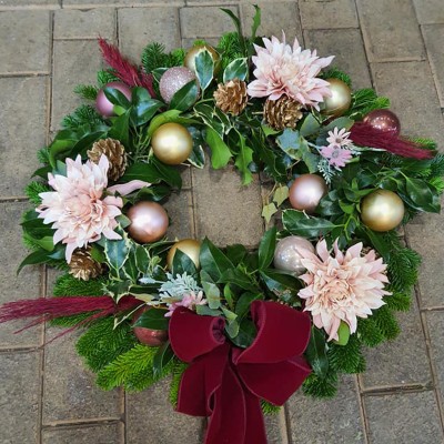 Fresh Wreaths.